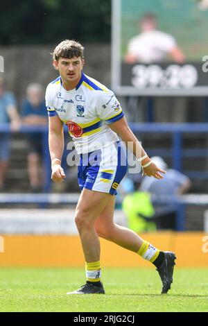 Leeds, England - 20. August 2023 Warrington Wolves’ Jordy Crowther. Rugby League Betfred Super League, Leeds Rhinos vs Warrington Wolves im Headingley Stadium, Leeds, UK Stockfoto