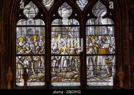 Basilique Notre-Dame de Beaune, Beaune, Burgund, Frankreich Stockfoto