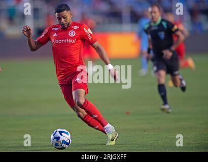 La Paz, Bolivien. August 2023. Das Hernando Siles Wanderson Stadium von Internacional, während des Bolivar und Internacional Matches, für das Viertelfinale der Copa Libertadores 2023, im Hernando Siles Stadium, diesen Dienstag, 22. 30761 (Max Peixoto/SPP) Credit: SPP Sport Press Photo. Alamy Live News Stockfoto