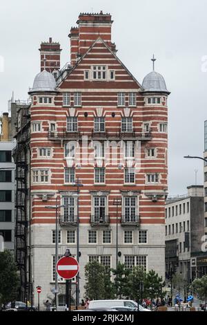 White Star Line Building in Liverpool England. Albion House, The Strand, Liverpool wurde zwischen 1896 -1898 von Richard Norman Shaw - White Star Line Offices erbaut Stockfoto