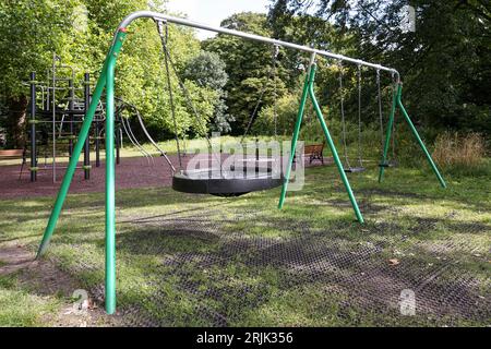 Bowring Park Knowsley. Neuer Kinderspielplatz Stockfoto