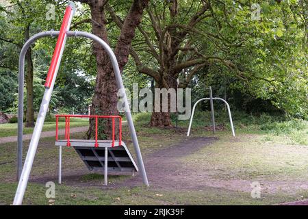 Bowring Park Knowsley. Neuer Kinderspielplatz Stockfoto