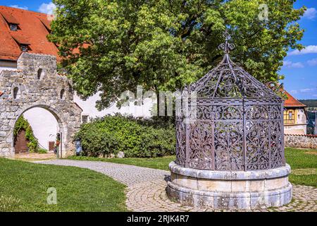 BADEN-WÜRTTEMBERG : SCHLOSS HEIDENHEIM - HELLENSTEIN Stockfoto