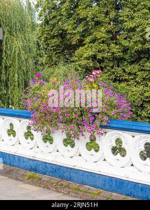 Guildford Town Bridge (The Golden Ford), Guildford, Surrey, England, Vereinigtes Königreich, GB. Stockfoto