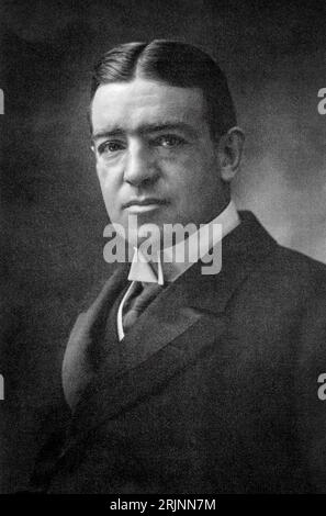 Shackleton. Porträt des Antarktisforschers Sir Ernest Henry Shackleton (1874–1922), Foto von Nadar vor 1910 Stockfoto