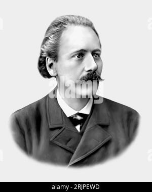 Jules Massenet 1842-1912 Französischer Komponist Stockfoto