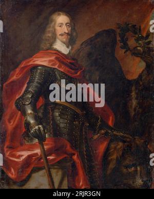 Porträt von Erzherzog Leopold Wilhelm von Österreich 1649 von Justus van Egmont Stockfoto