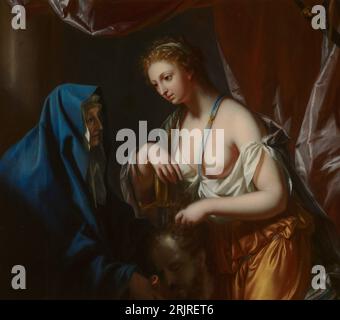 Judith mit dem Kopf des Holofernes 1726 von Philip van Dijk Stockfoto