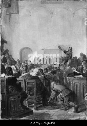Anno 1651. De Grote Vergadering te 's-Gravenhage zwischen 1835 und 1897 von Barend Wijnveld Stockfoto