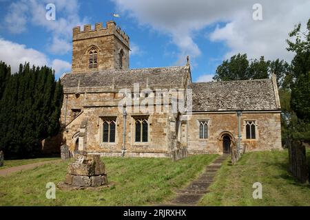 St.-Martins Kirche, Barcheston, Warwickshire, England, Vereinigtes Königreich Stockfoto