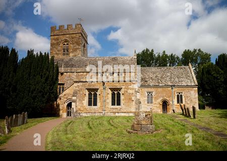 St.-Martins Kirche, Barcheston, Warwickshire, England, Vereinigtes Königreich Stockfoto