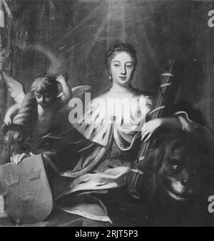 Allegori: Svea 1734 von Georg Engelhard Schröder Stockfoto