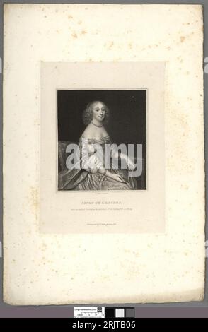 Ninon de l’Enclos 1825 von Edward Scriven Stockfoto