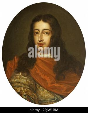 König Wilhelm III. (1650–1702) als junger Mann Unbekanntes Datum von Jan de Baen Stockfoto