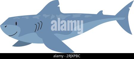 Graues Haimotiv Stock Vektor