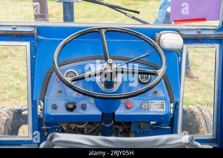 Low Ham.Somerset.United Kingdom.23. Juli 2023.Ein restauriertes Leyland 154 aus dem Jahr 1973 ist auf der Somerset Steam and Country Show zu sehen Stockfoto