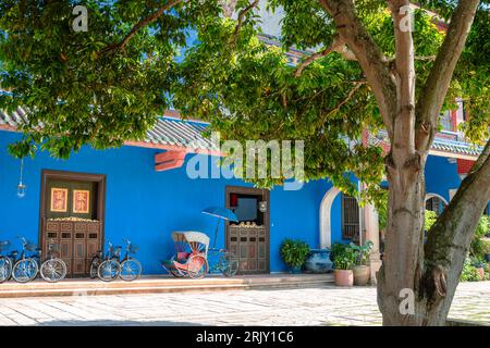 Georgetown Cheong Fatt Tze The Blue Mansion in Penang, Malaysia Stockfoto