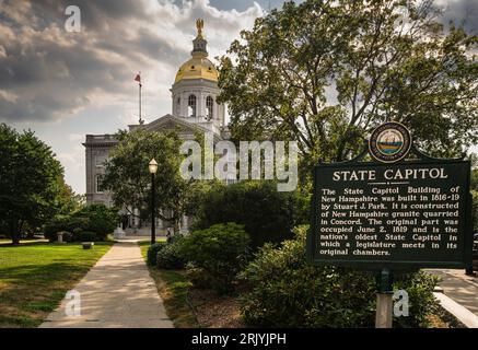 New Hampshire State House Concord, New Hampshire, USA Stockfoto