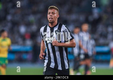 Rio, Brasilien - 23. august 2023, Lucas Fernandes Spieler im Spiel zwischen Botafogo (BRA) gegen Deportivo Defensa y Justicia (ARG) durch Sudamerica Cup, Viertel Stockfoto