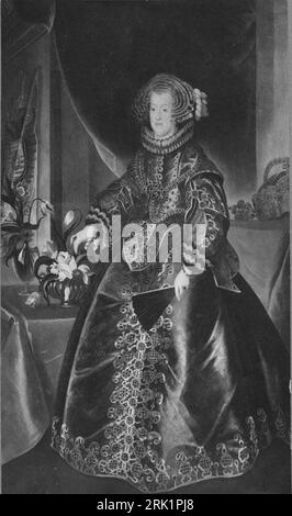 Maria Anna? (1606–1646), Infantin von Spanien, Konsort von Kaiser Ferdinand III. Um 1638 von Frans Luycx Stockfoto