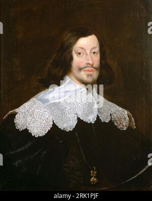 Kaiser Ferdinand III. (1608-1657), Brustbild between circa 1637 and circa 1638 by Frans Luycx Stock Photo