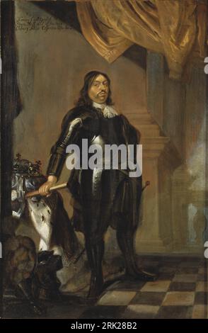 Karl X Gustav (1622-1660) King of Sweden Unknown date by Abraham Wuchters Stock Photo