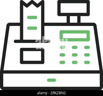 Bild des Kasse-Symbols. Geeignet für mobile Anwendungen. Stock Vektor