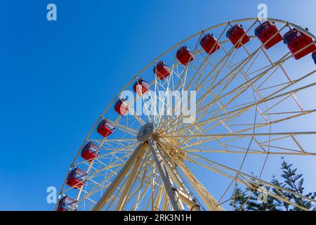 Riesenrad im Esplanade Park in Fremantle Stockfoto