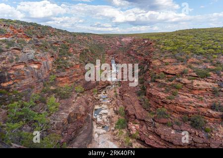 Z Bend im Kalbarri-Nationalpark Stockfoto