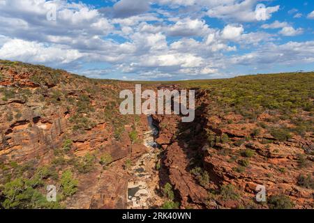 Z Bend im Kalbarri-Nationalpark Stockfoto