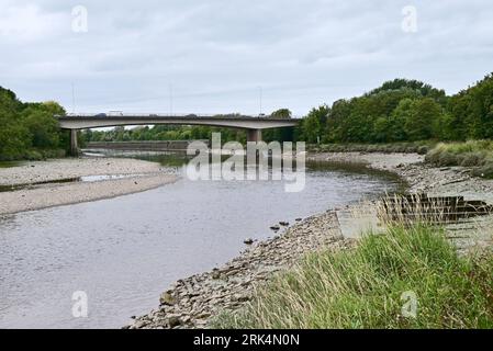 In Großbritannien - Blick auf Preston Stockfoto