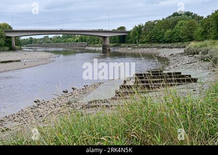 In Großbritannien - Blick auf Preston Stockfoto