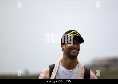 Zandvoort, Niederlande. August 2023. Daniel Ricciardo (aus) AlphaTauri. 24.08.2023. Formel-1-Weltmeisterschaft, Rd 14, Großer Preis Der Niederlande, Zandvoort, Niederlande, Vorbereitungstag. Auf dem Foto sollte Folgendes stehen: XPB/Press Association Images. Quelle: XPB Images Ltd/Alamy Live News Stockfoto