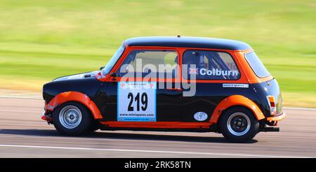 BTCC-TREFFEN BEI THRUXTON 2023 MINI'S Stockfoto