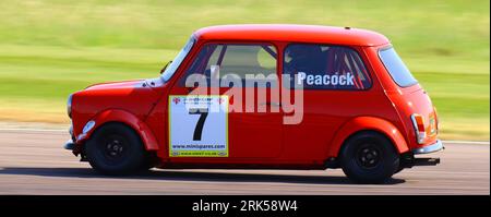 BTCC-TREFFEN BEI THRUXTON 2023 MINI'S Stockfoto