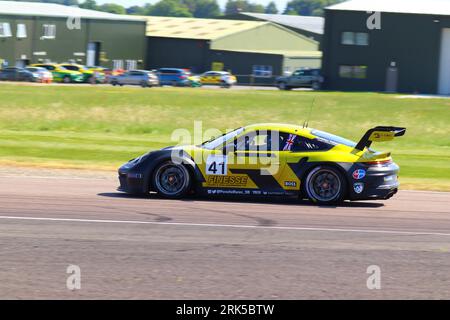 BTCC-RENNWOCHENENDE IM THRUXTON 2023 Stockfoto