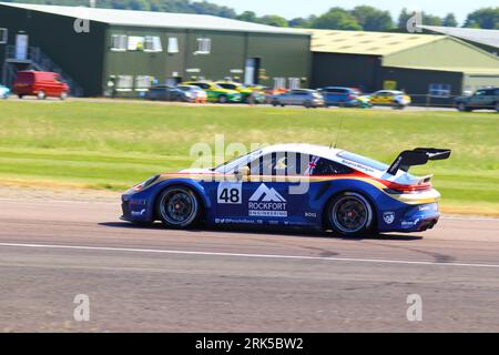 BTCC-RENNWOCHENENDE IM THRUXTON 2023 Stockfoto