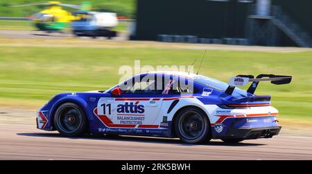 BTCC-RENNWOCHENENDE IM THRUXTON 2023 Stockfoto