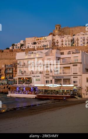 Peniscola, Valencia, Spanien Stockfoto