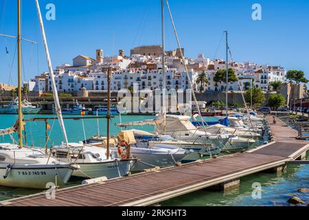 Peniscola, Valencia, Spanien Stockfoto