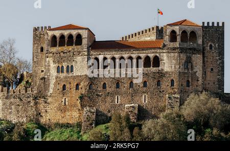 Castelo de Leiria/ Castle of Leiria Stock Photo