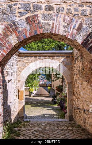 BADEN-WÜRTTEMBERG : SCHLOSS HEIDENHEIM - HELLENSTEIN Stockfoto