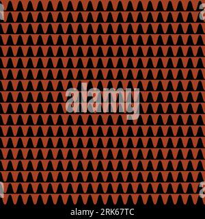 Geometrisches, einfaches braunes und weißes minimalistisches Muster, schräge dünne Linien. Kann als Hintergrund, Hintergrund oder Textur verwendet werden. Stock Vektor