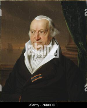 Porträt von Joan Cornelis van der Hoop (1742–1825), Marineminister 1816 von Cornelis Cels Stockfoto