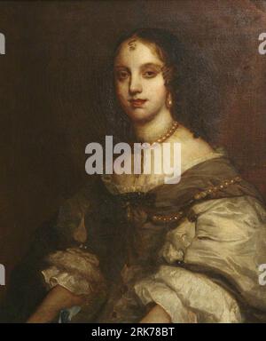 Queen Catherine (of Braganza) (1638-1705) (after Sir Peter Lely) 1826 by Jacob Huysmans Stock Photo