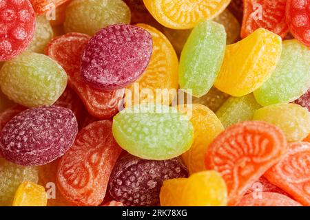 Bunte Bonbons Stockfoto