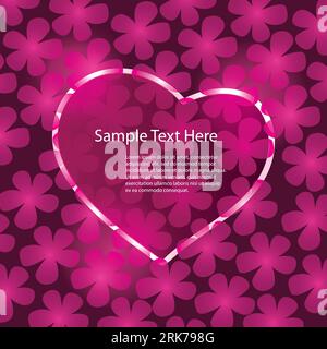 Hearts Background Vector Stock Vector