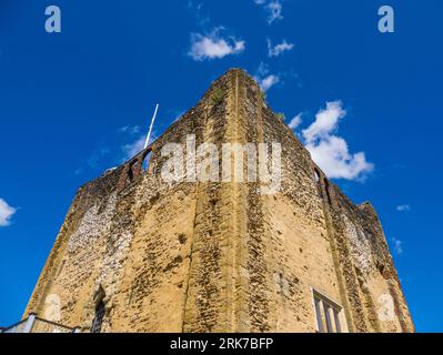 Guildford Castle, Castle Keep, Guildford, Surrey, England, UK, GB. Stockfoto