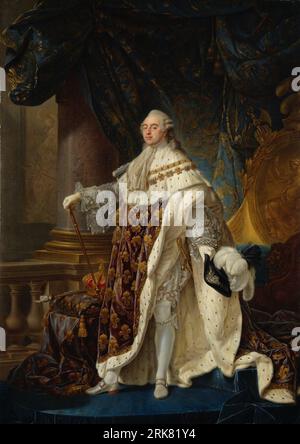 Ludwig XVI. Zwischen 1778 und 1779 von Antoine-Francois Callet Stockfoto