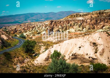 Devrent Dream Valley in Kappadokien, Imaginationsstätten, natürliche Felsen und Feenkamine Stockfoto